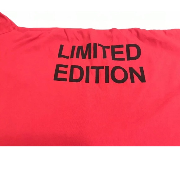 FASHION NOVA- Red Crop Top Long Sleeve - Picture 4 of 8